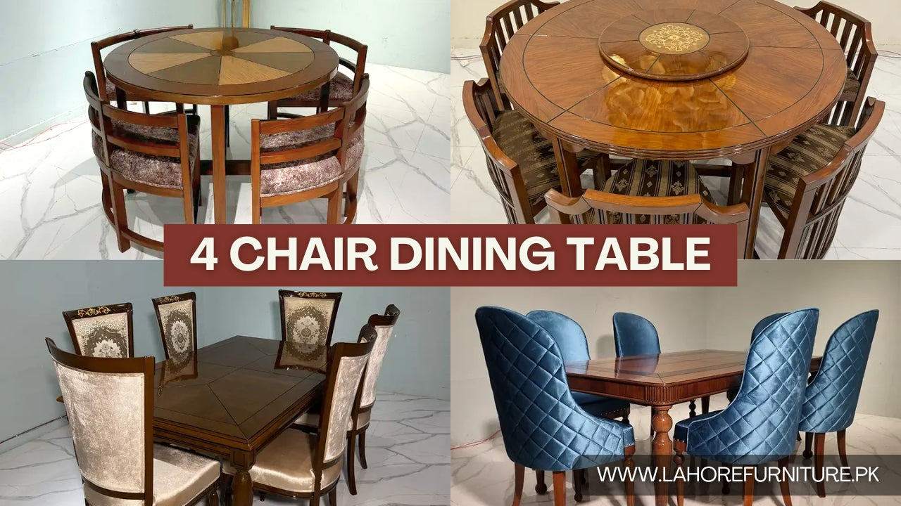 Modern 4-Seater Dining Sets