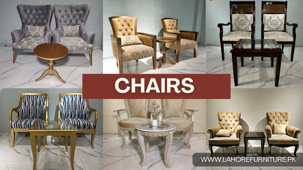 Chairs by Lahore Furniture