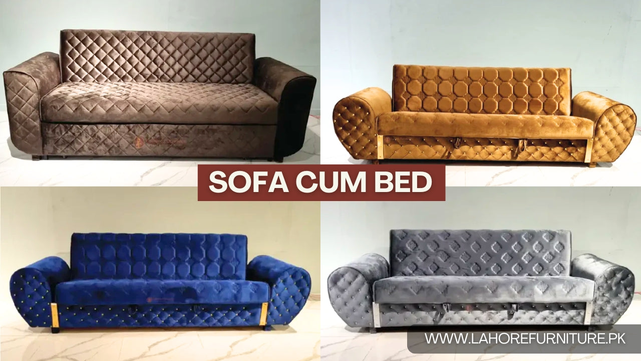 Comfort with Lahore Furniture’s Sofa Cum Beds