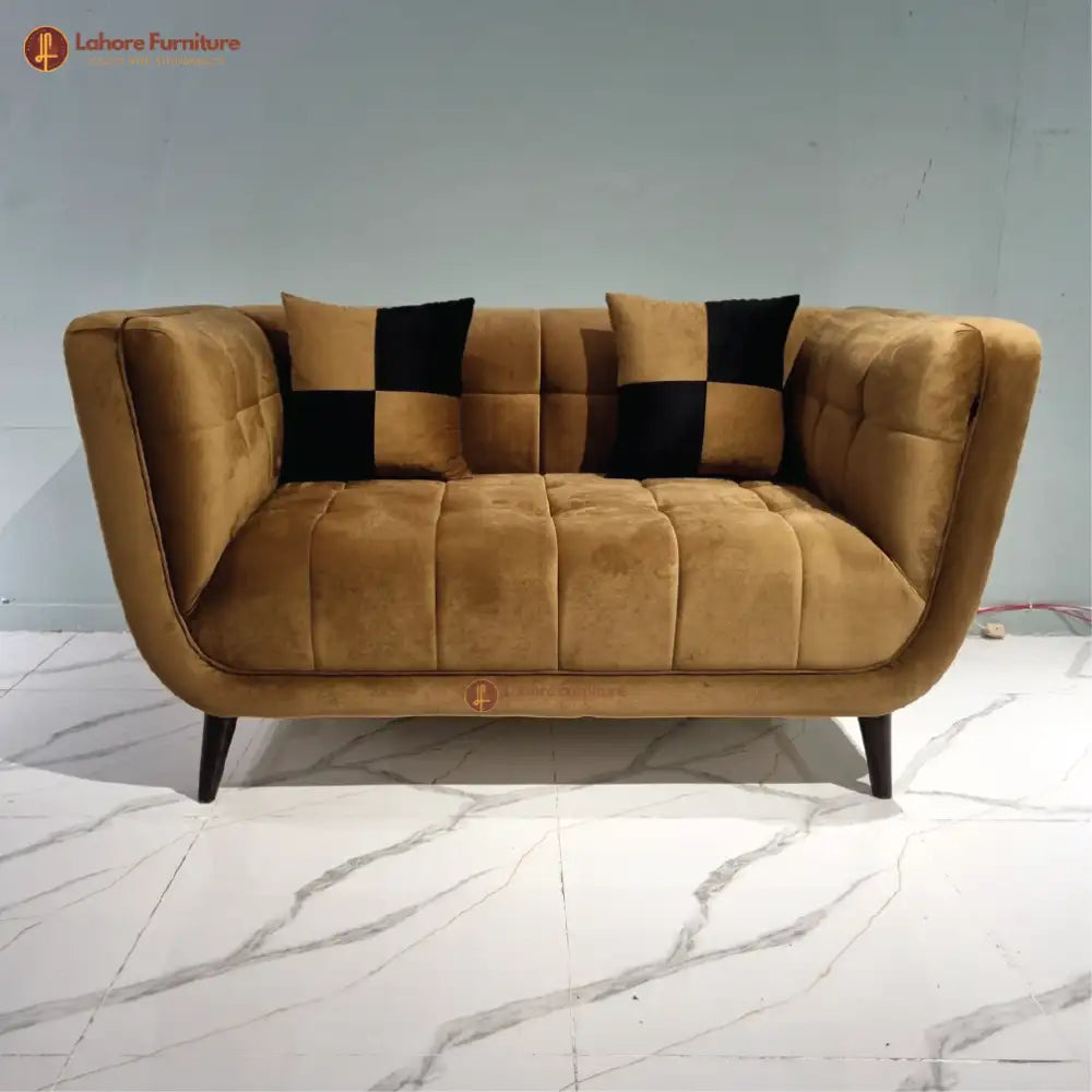 Classic Design Wooden Loveseat Sofa # S14