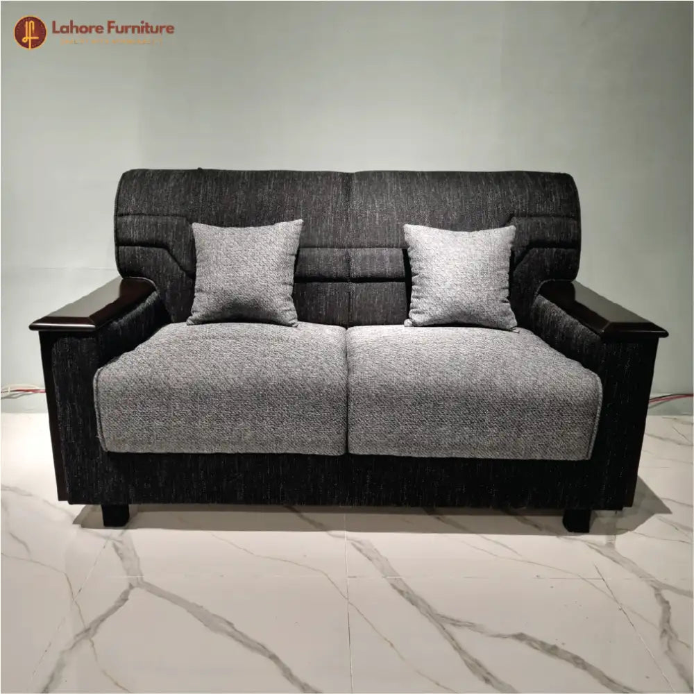 Comfortable and Elegant GrandGrove Wooden Couch # S42