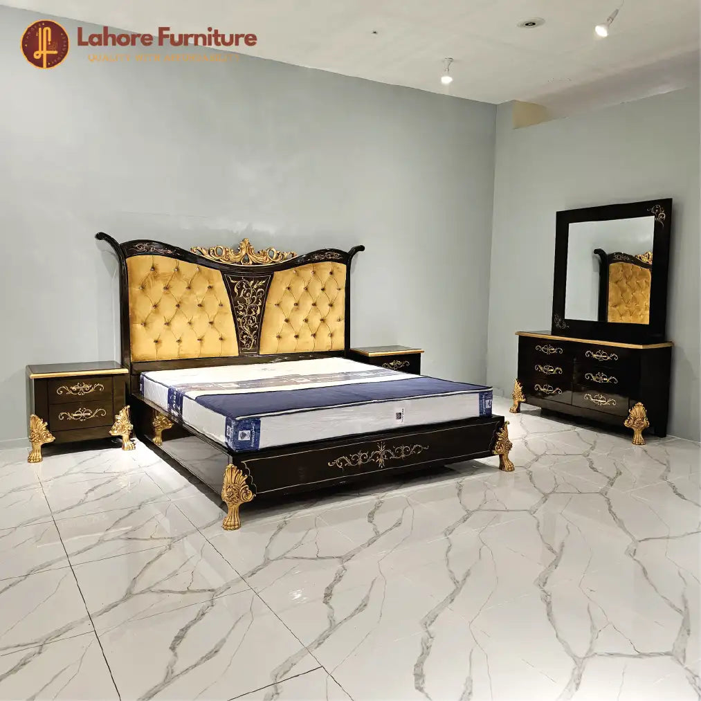 GrandeurGrove Styled Bed # HCR08