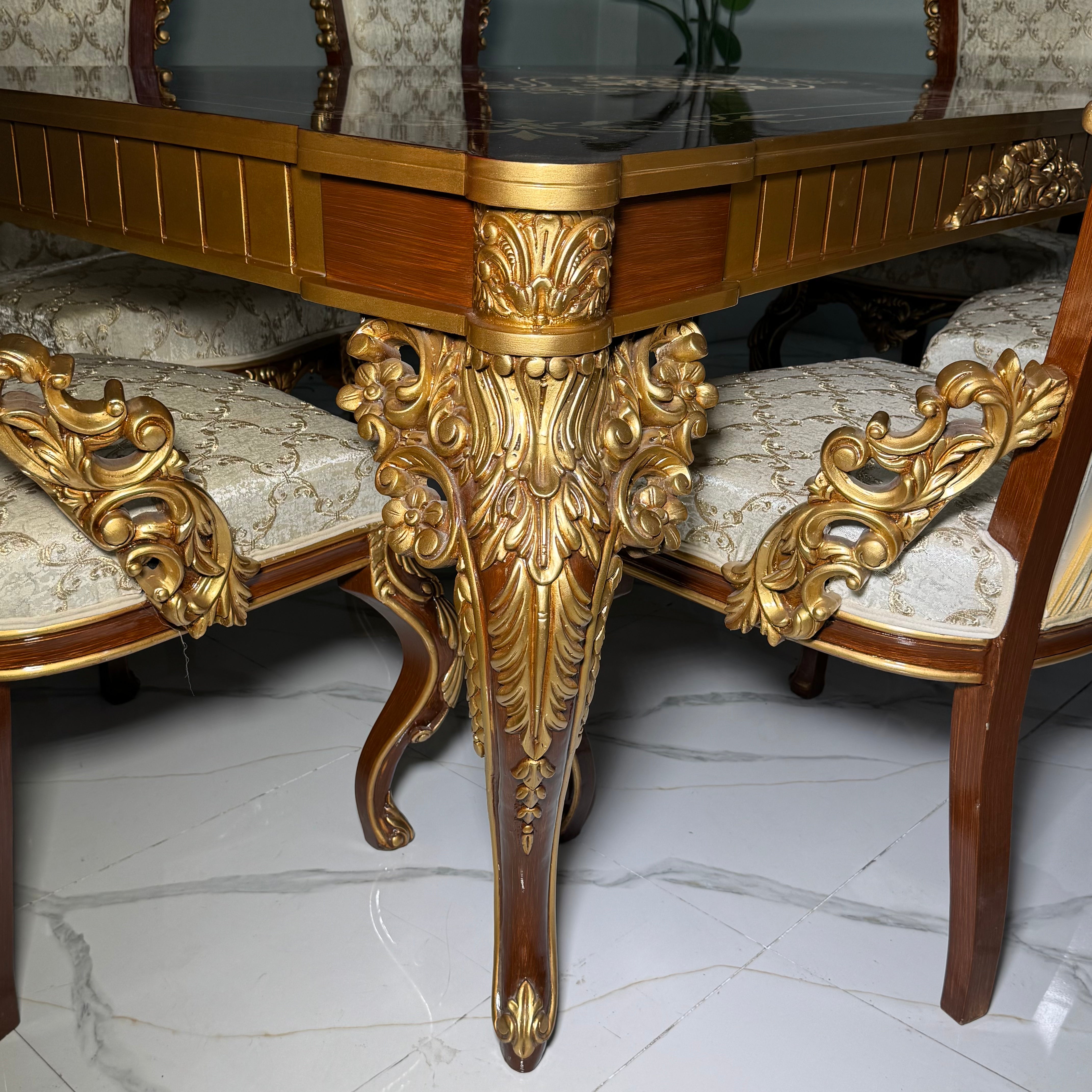 6 Chair Dining Table # SD29