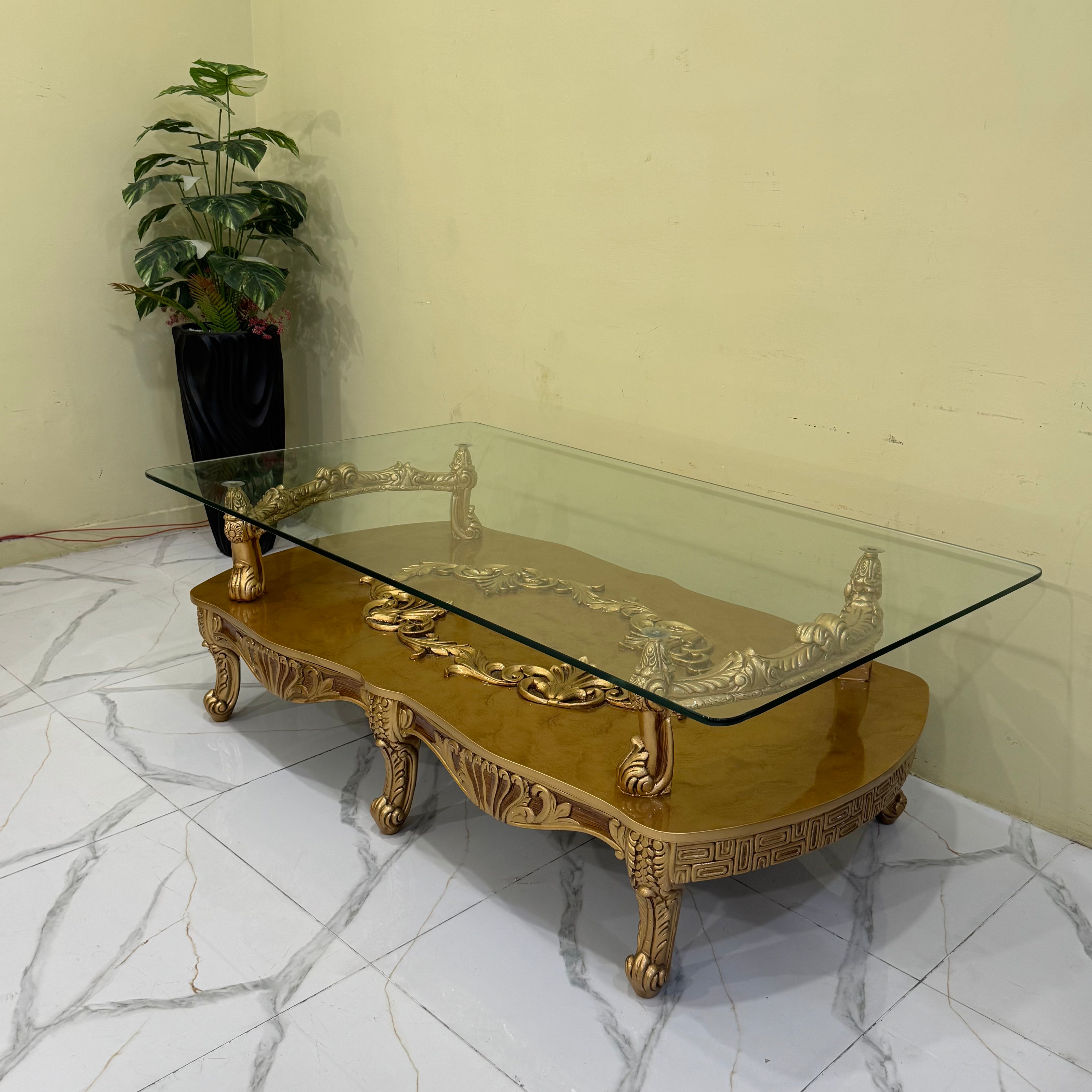 Sofa Set with Setti and Table # S54