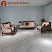 Lavish Sofa In Pure Sheesham # S04