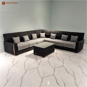 ClassicCraftsman Deluxe Living Room L-Shape Sofa # LS19
