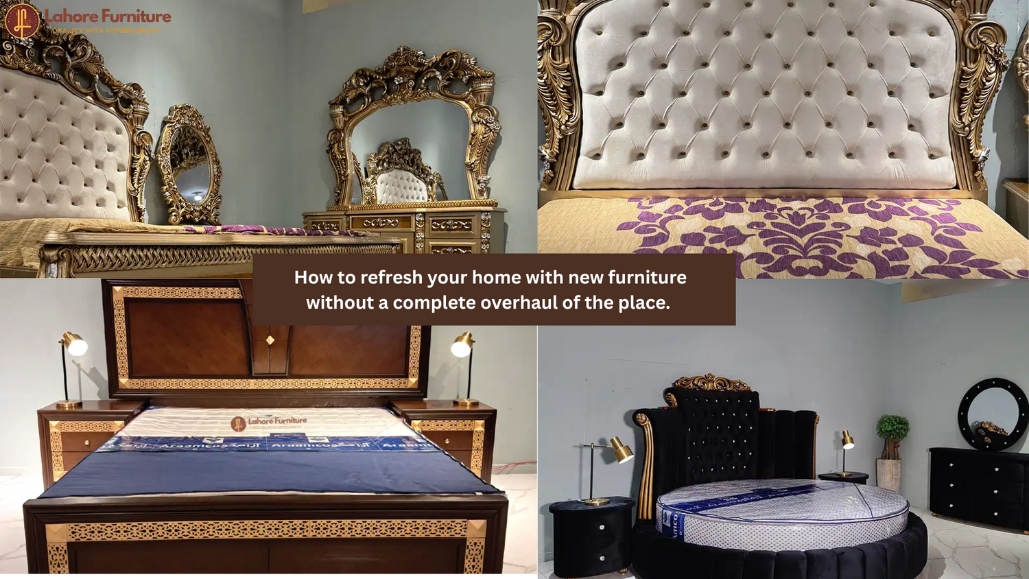 How to refresh your home with new furniture without a complete overhaul of the place.