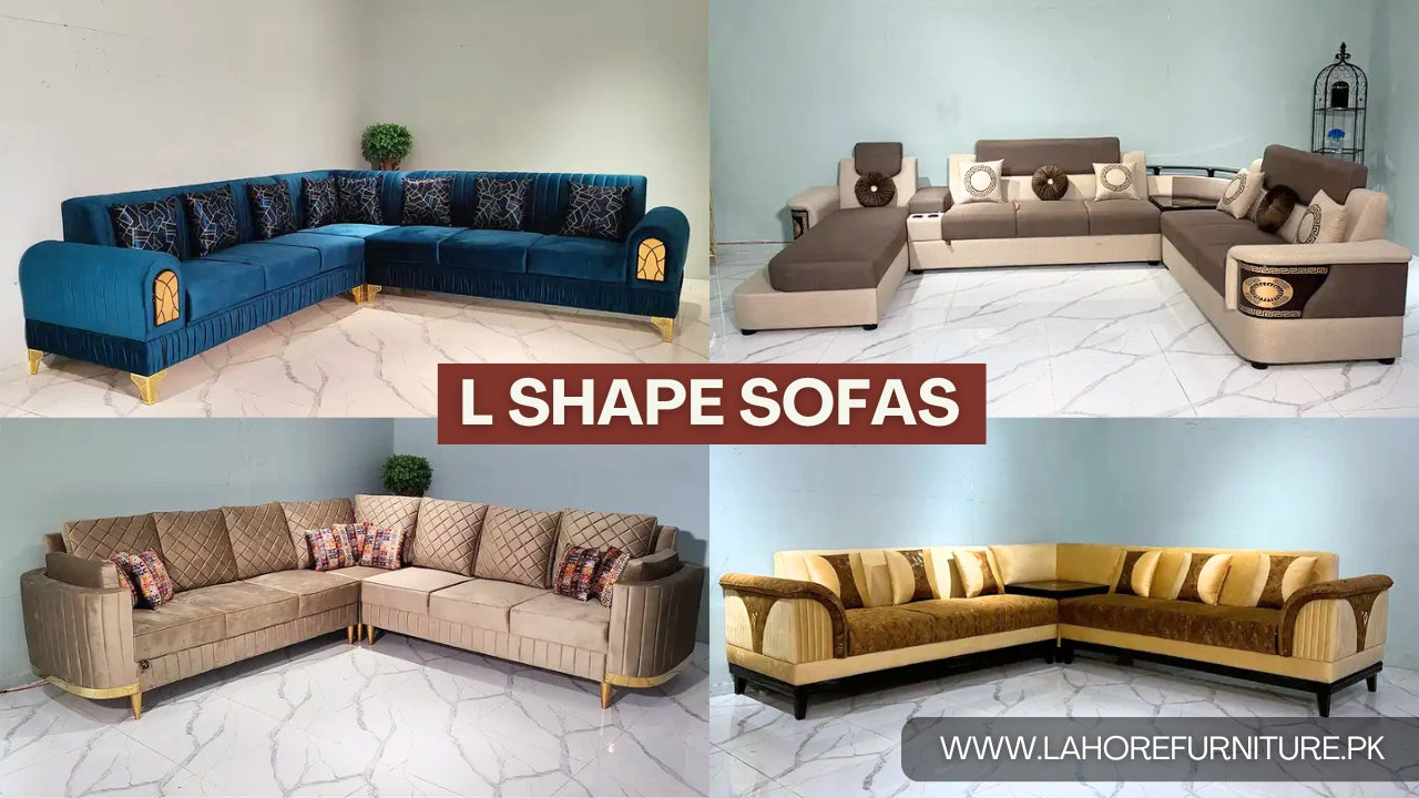 L-Shaped Sofas – Maximize Space with Style from Lahore Furniture