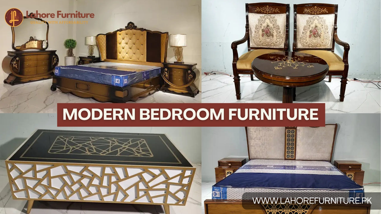 Modern Bedroom Furniture at Lahore Furniture: Redefine Your Space