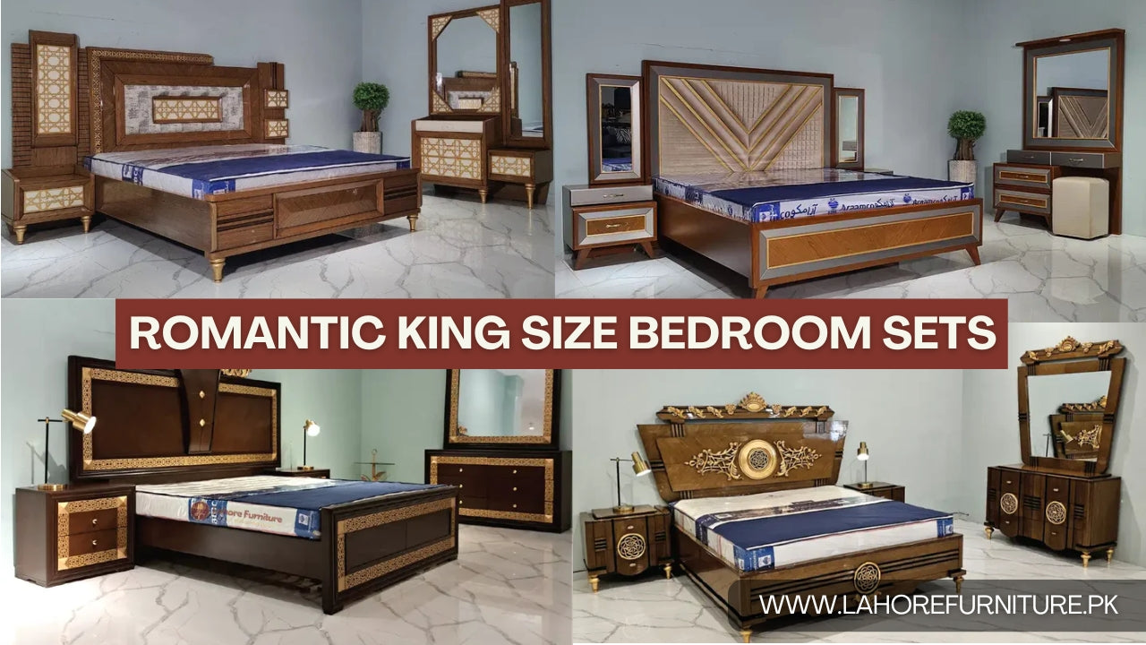 Romantic King Size Bedroom Sets
