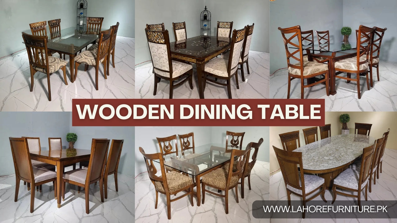 Modern Wooden Dining Tables in Lahore