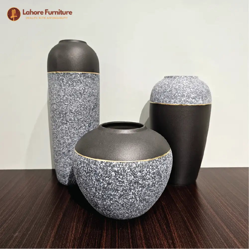 3 Piece Set of Vase # 8