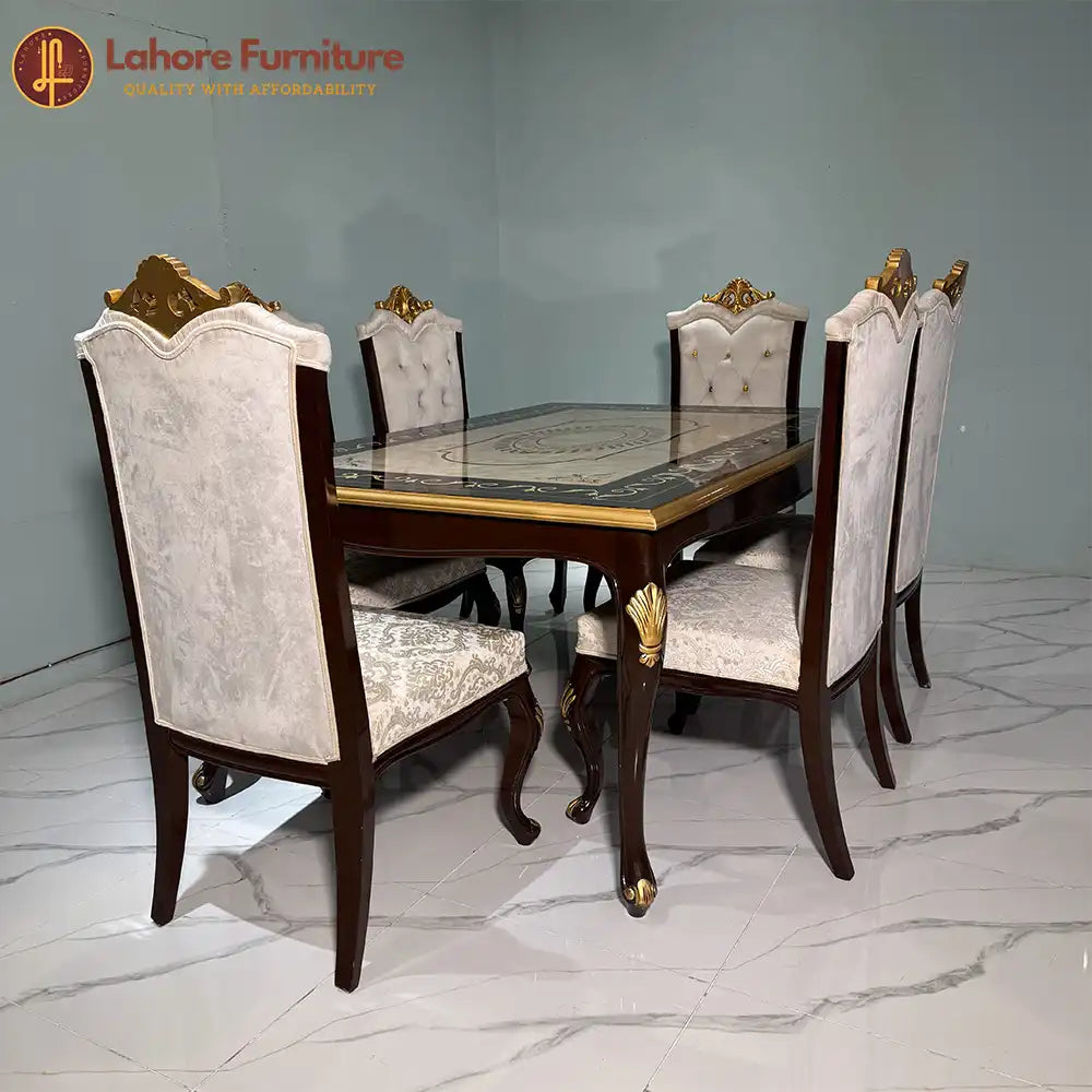 6 Chair dining table SD33