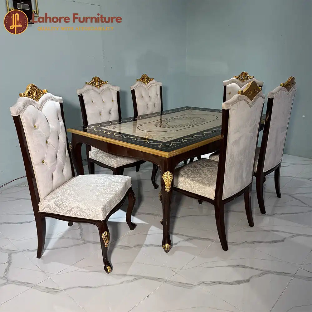 6 Chair dining table SD33