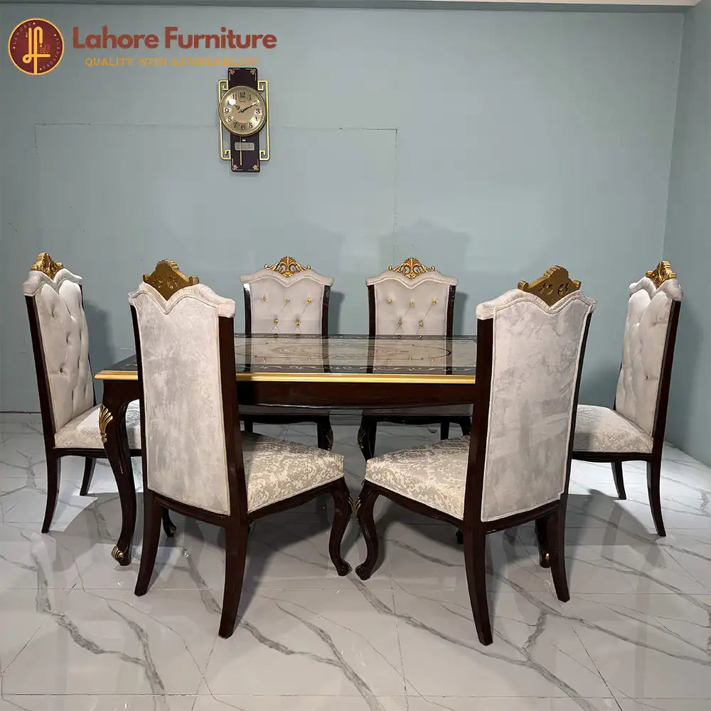 6 Chair dining table SD33