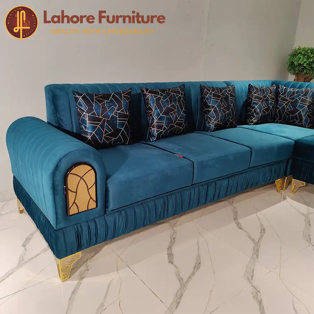 7 Seater Luxury L Shape Sofa # LS06