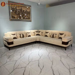 8 Seater L Shape Sofa LS29