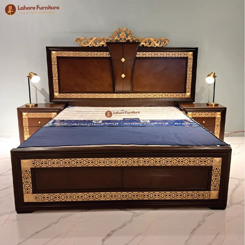 ArtisanalAntique Wooden Bed # AS05