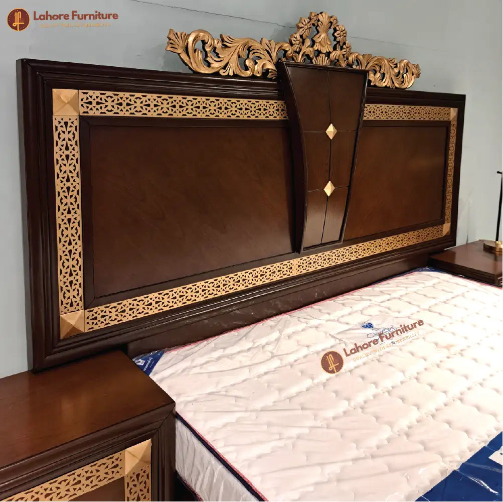 ArtisanalAntique Wooden Bed # AS05