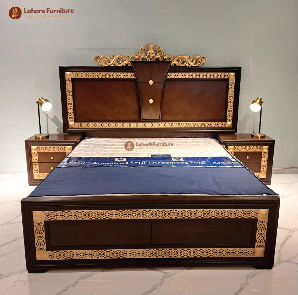 ArtisanalAntique Wooden Bed # AS05