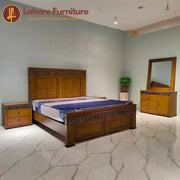 Wooden Bed set # AS91