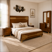 Elegant Design King Size Bed - AS04