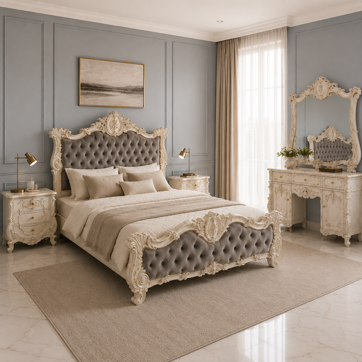 Serene Symphony Bed Set -  HCR02