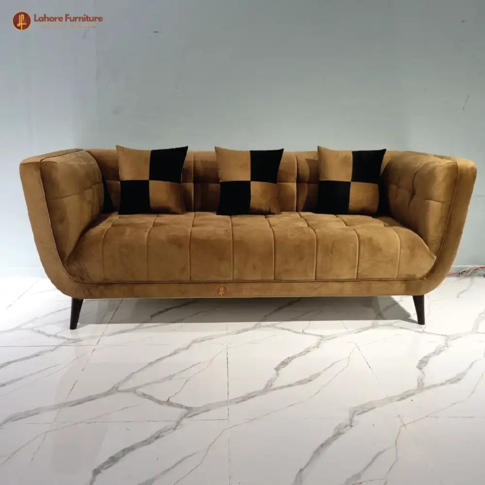 ElegantEnclave Wooden Loveseat Sofa # S14