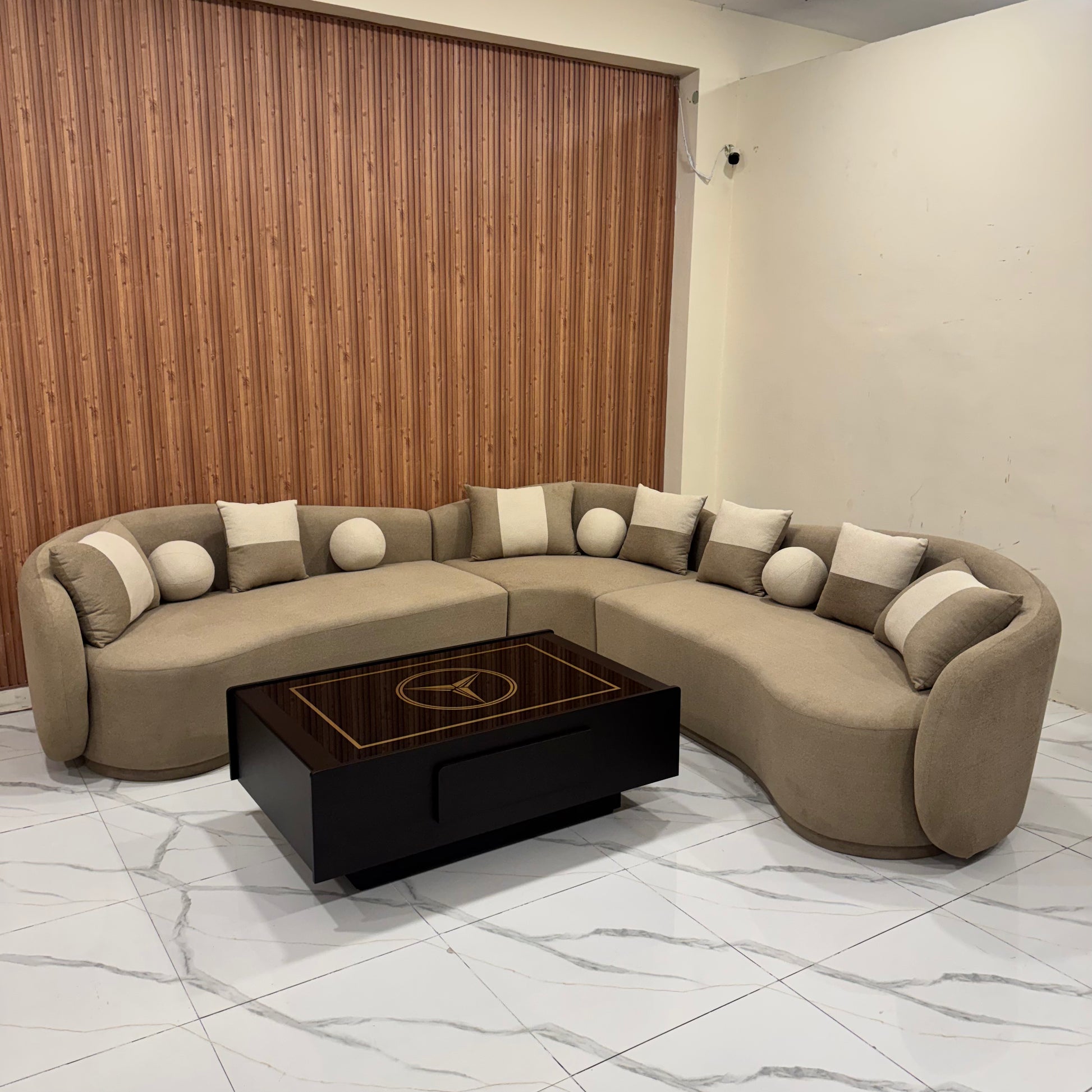 7 Seater L Shape Sofa L01 - image 1