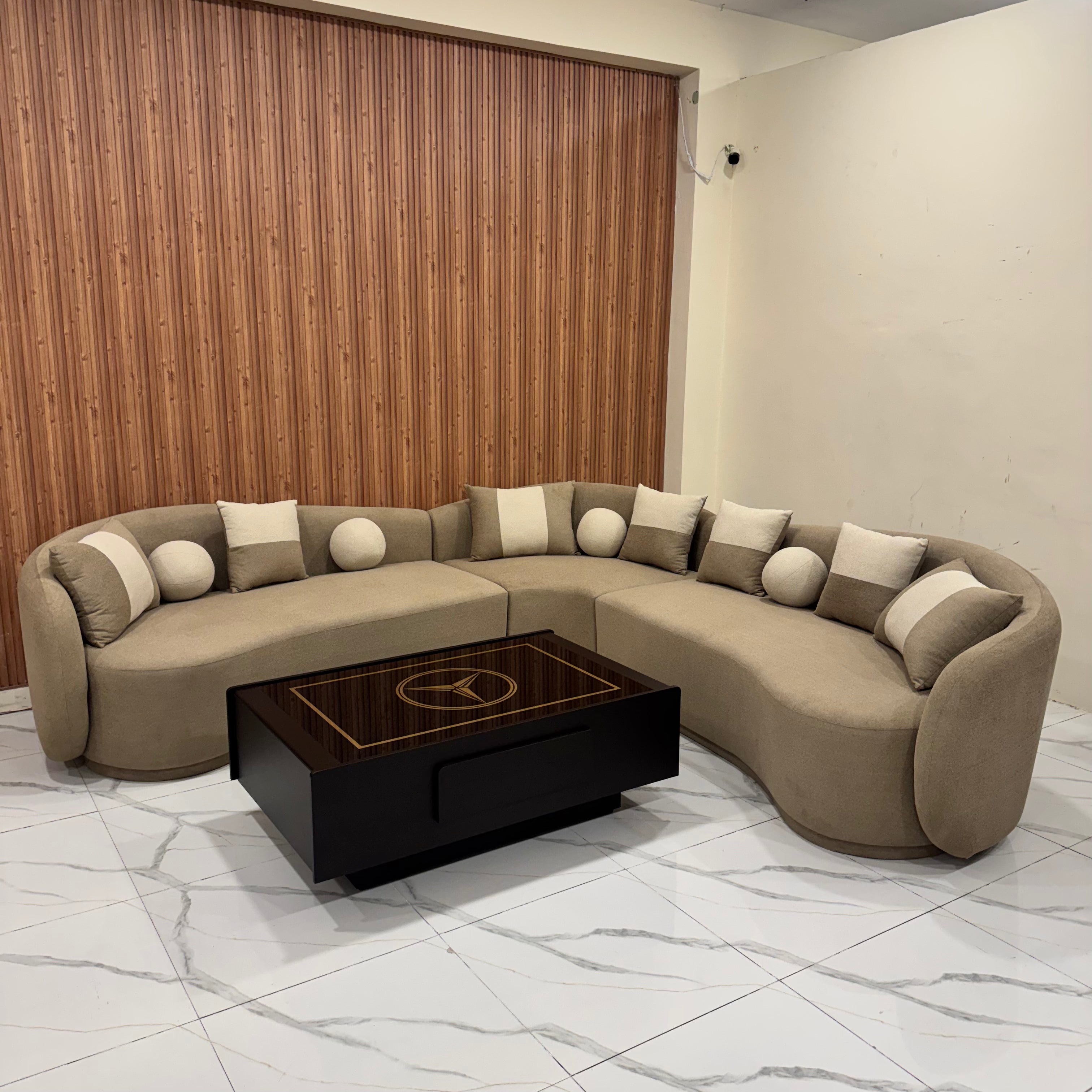 7 Seater L Shape Sofa L01 - image 1