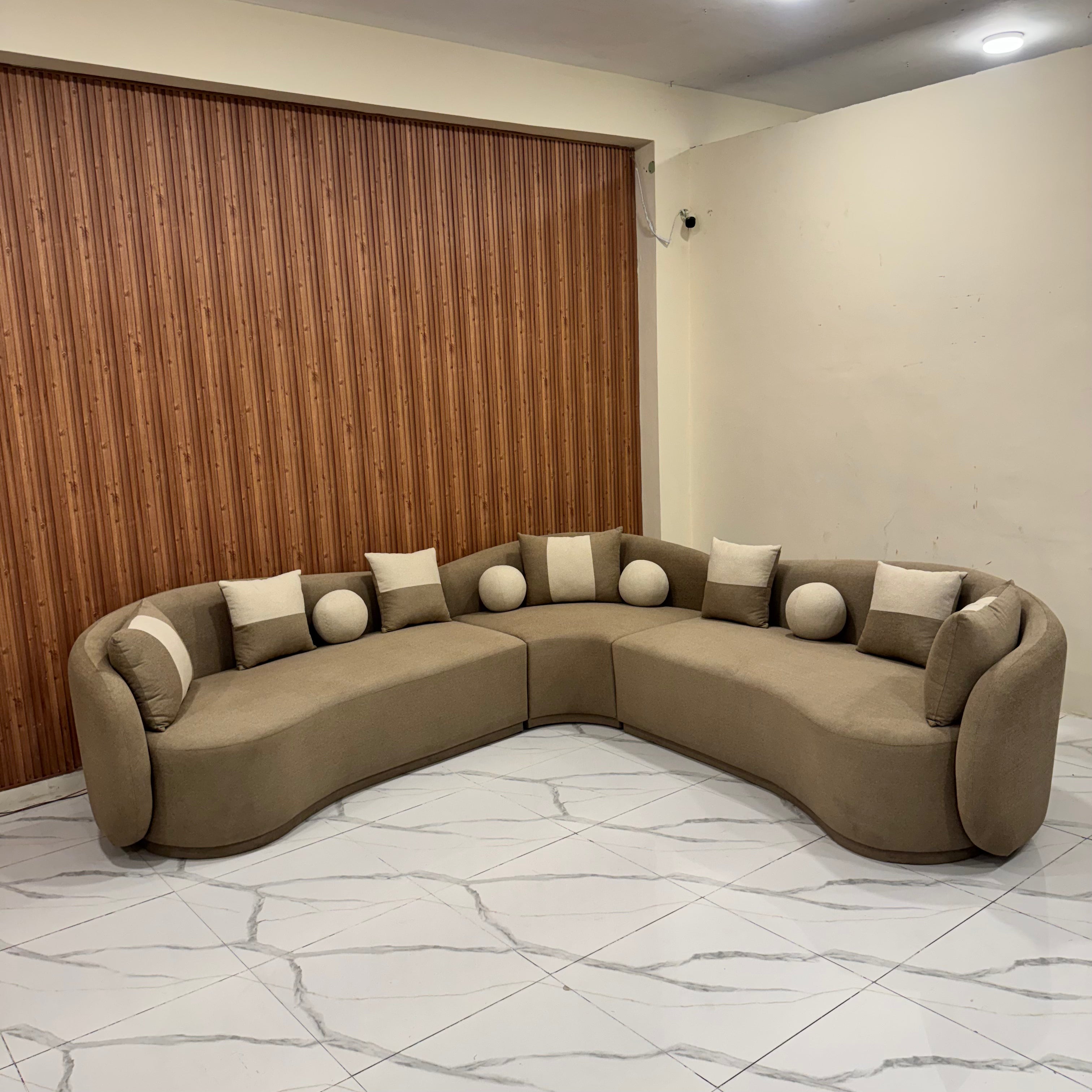 7 Seater L Shape Sofa L01 - image 5