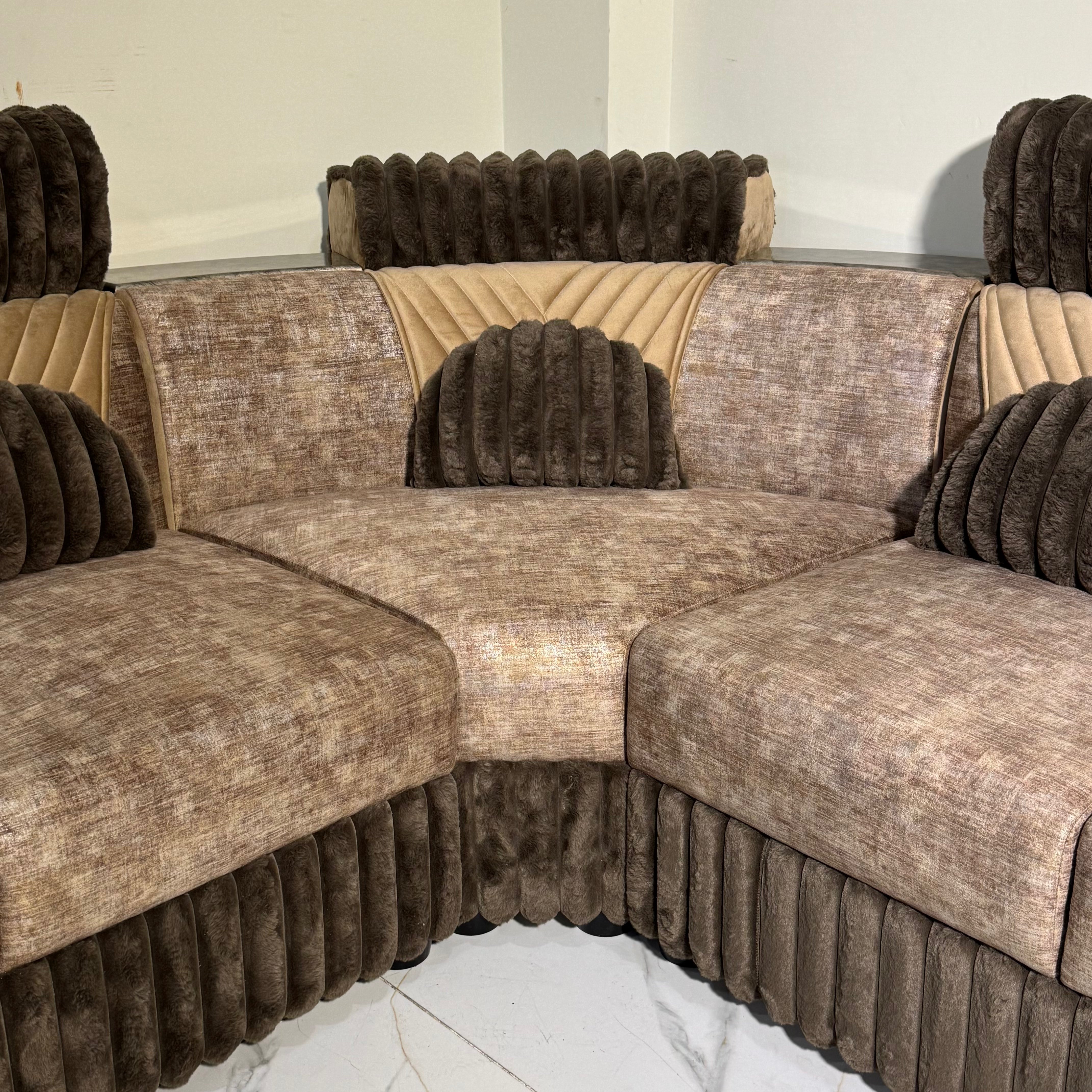 LS33 8 SEATER SOFA