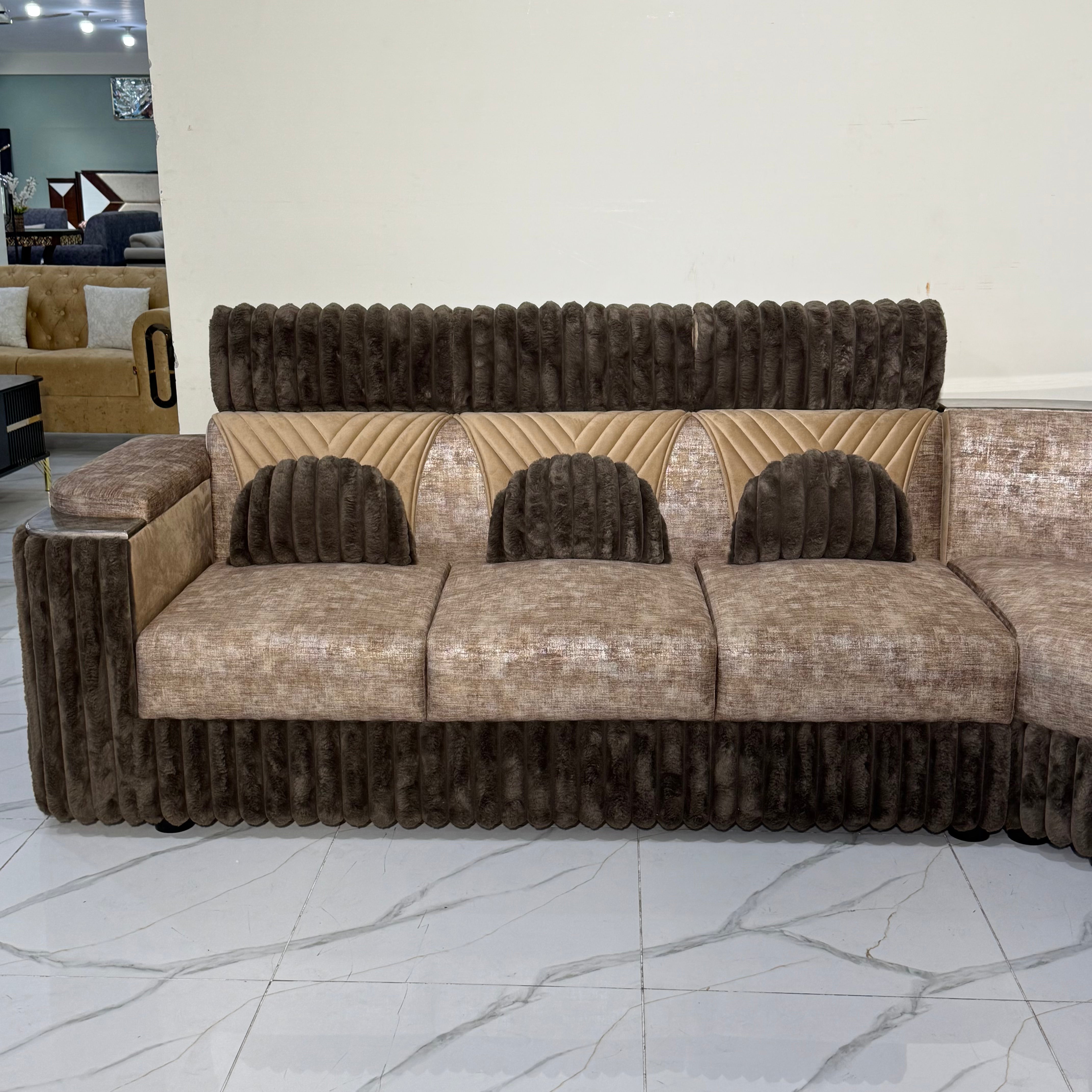 LS33 8 SEATER SOFA