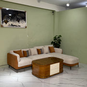 6 seater L-shaped Ls05