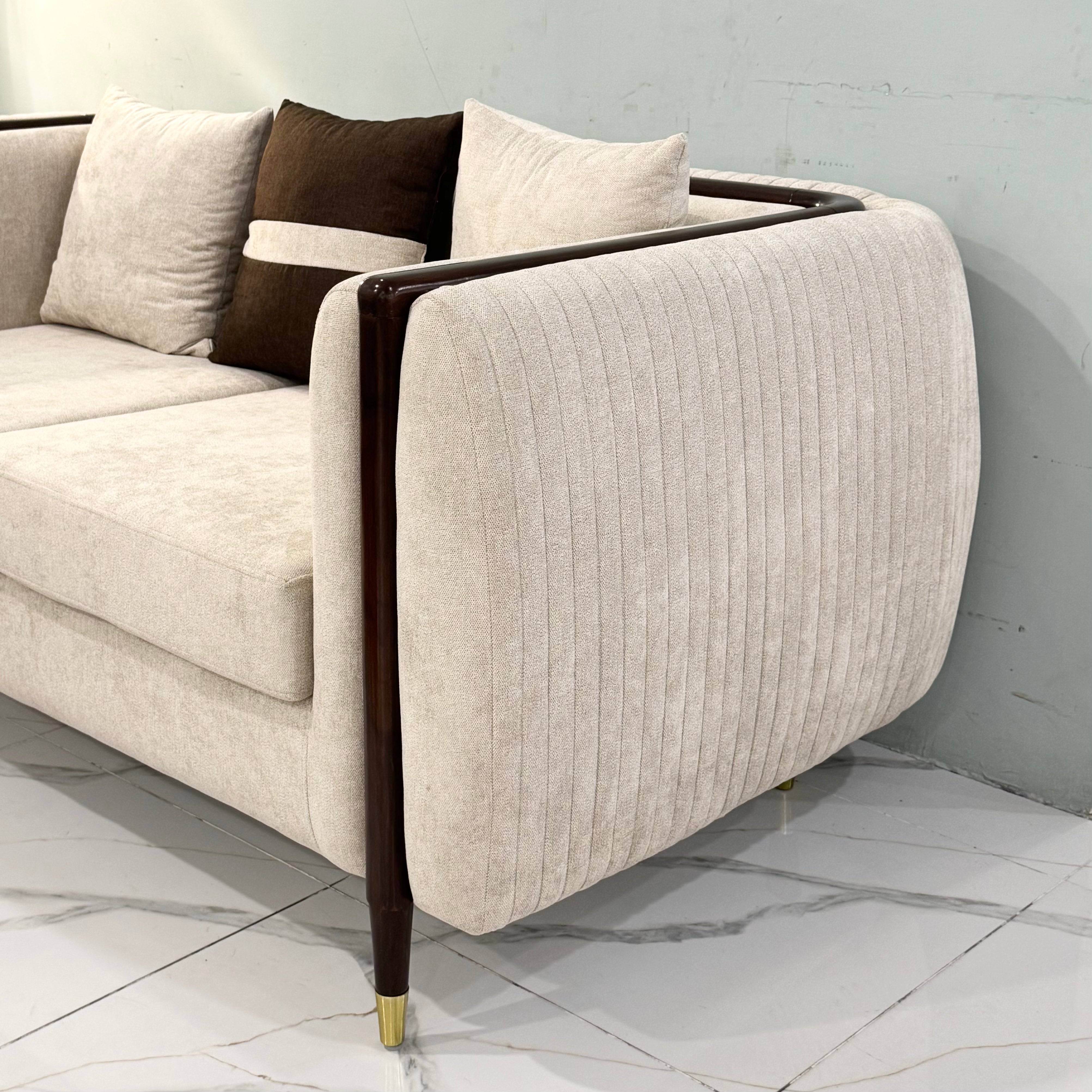 Velvet-Touch 6-Seater Sofa Set