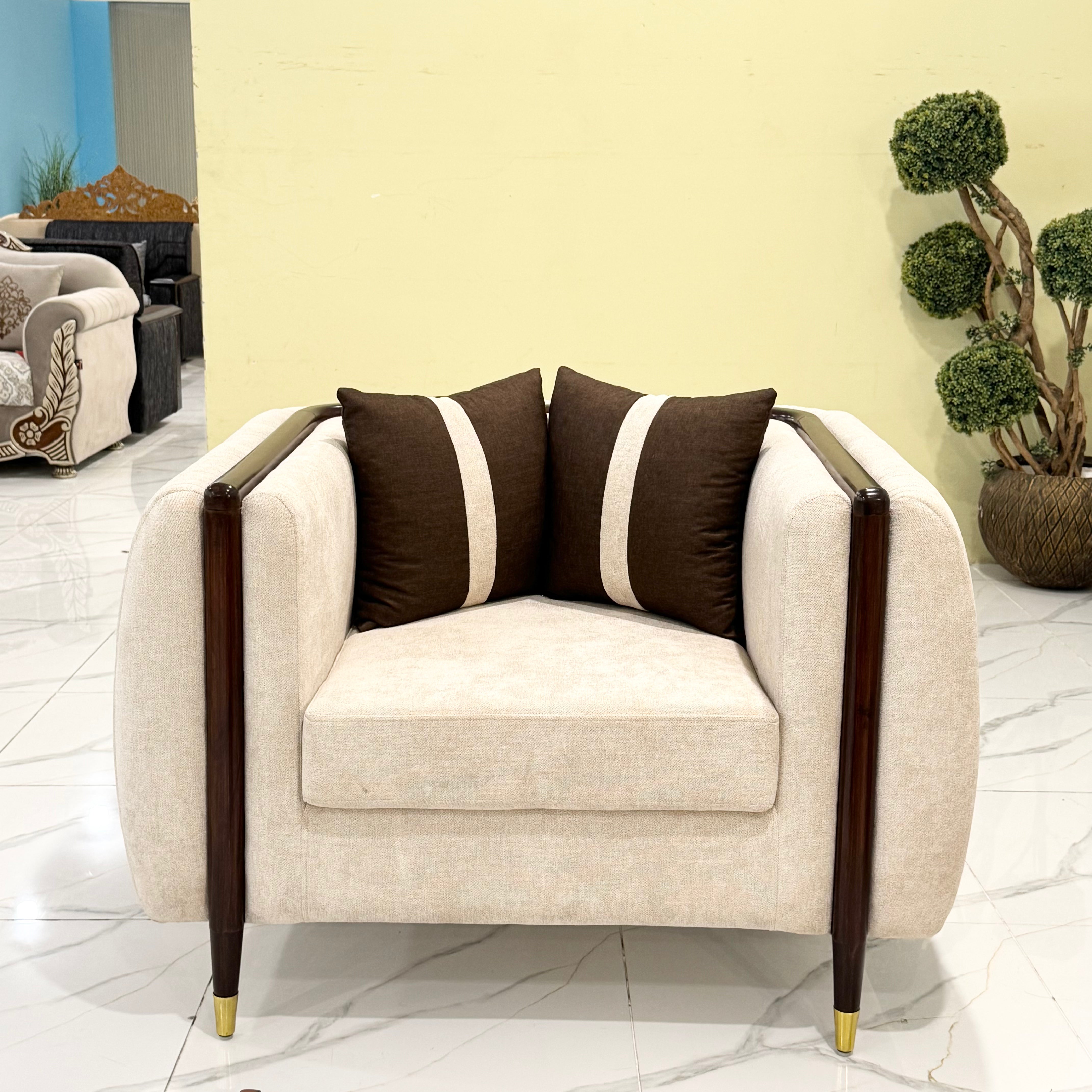 Velvet-Touch 6-Seater Sofa Set