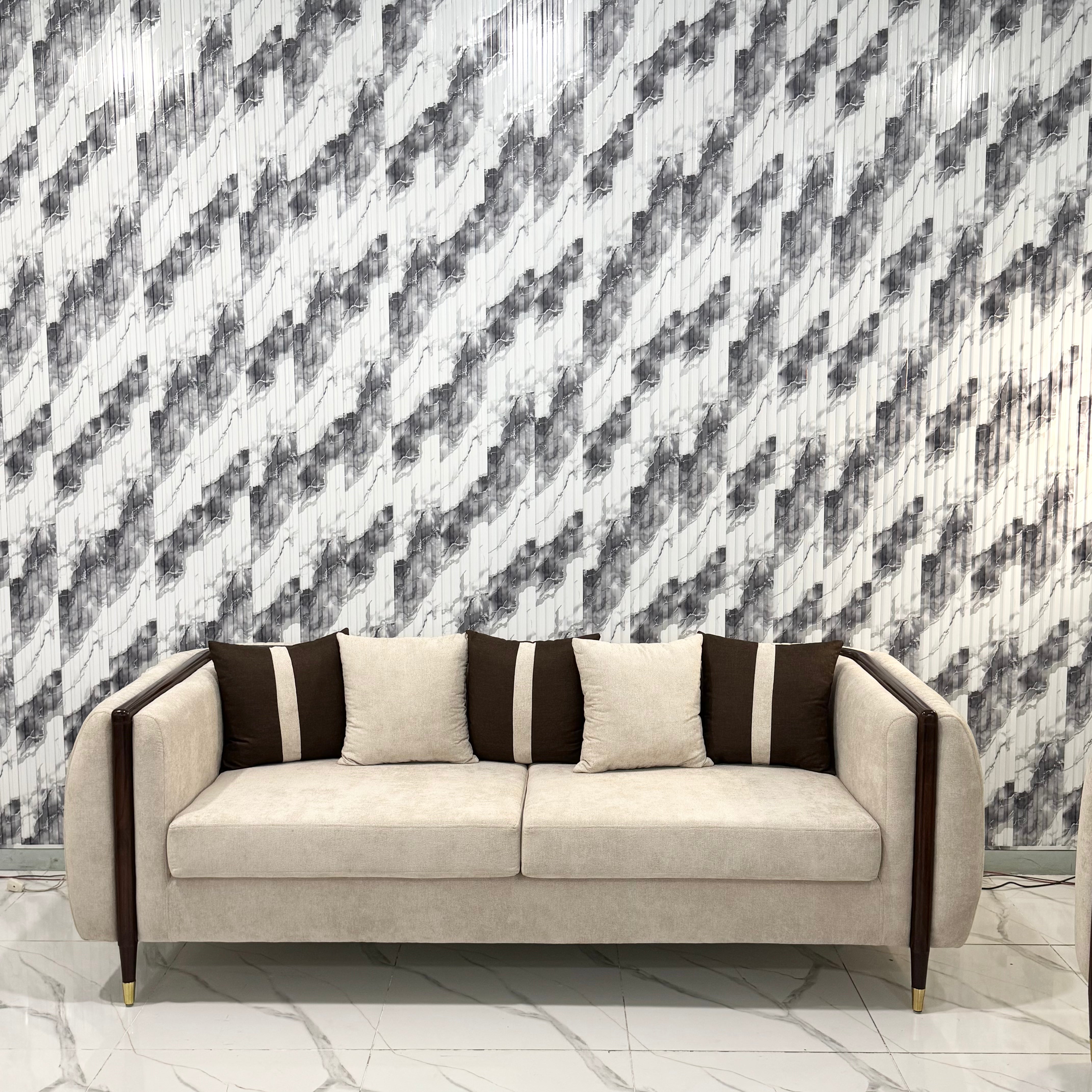 Velvet-Touch 6-Seater Sofa Set