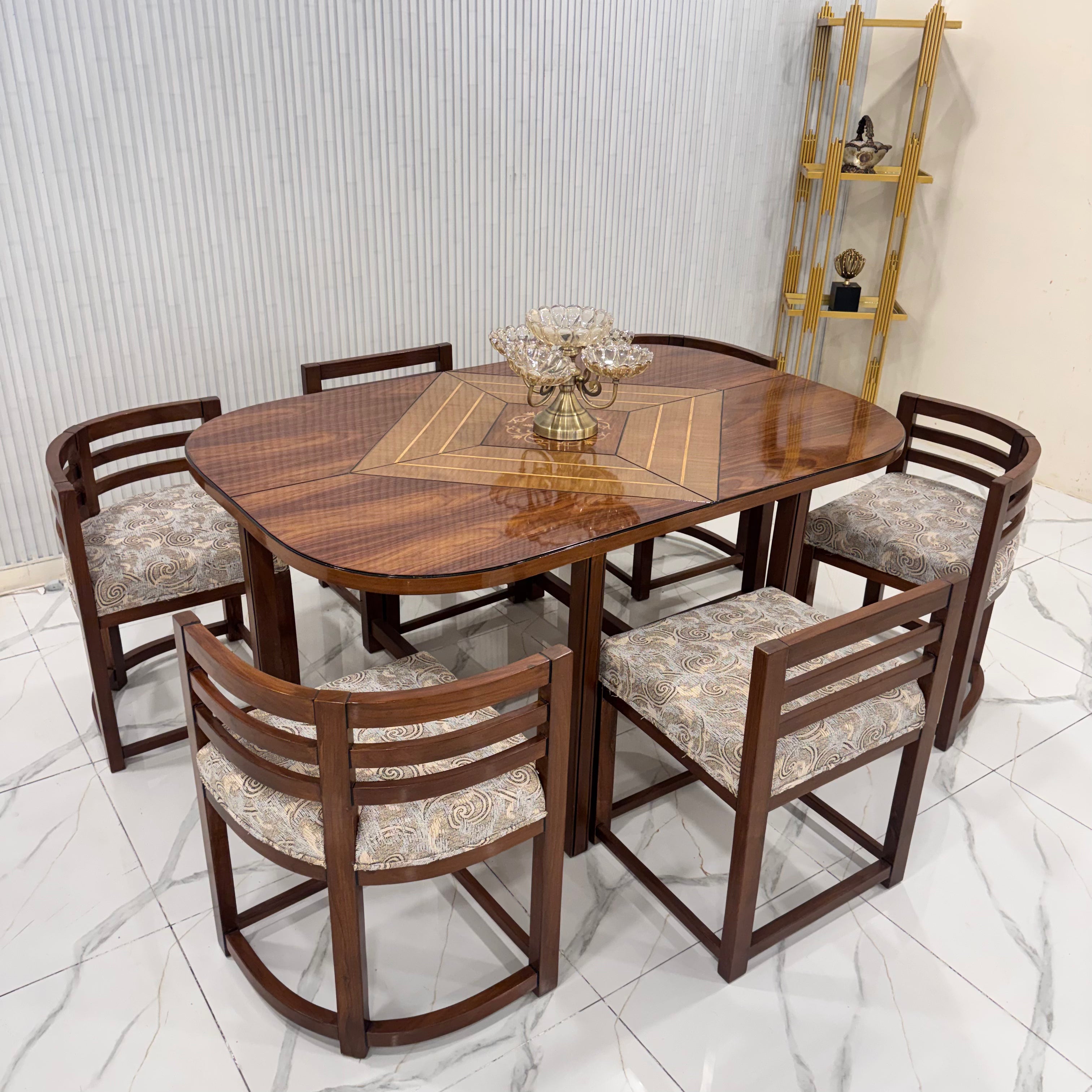 6 Chair Dining Table sd01