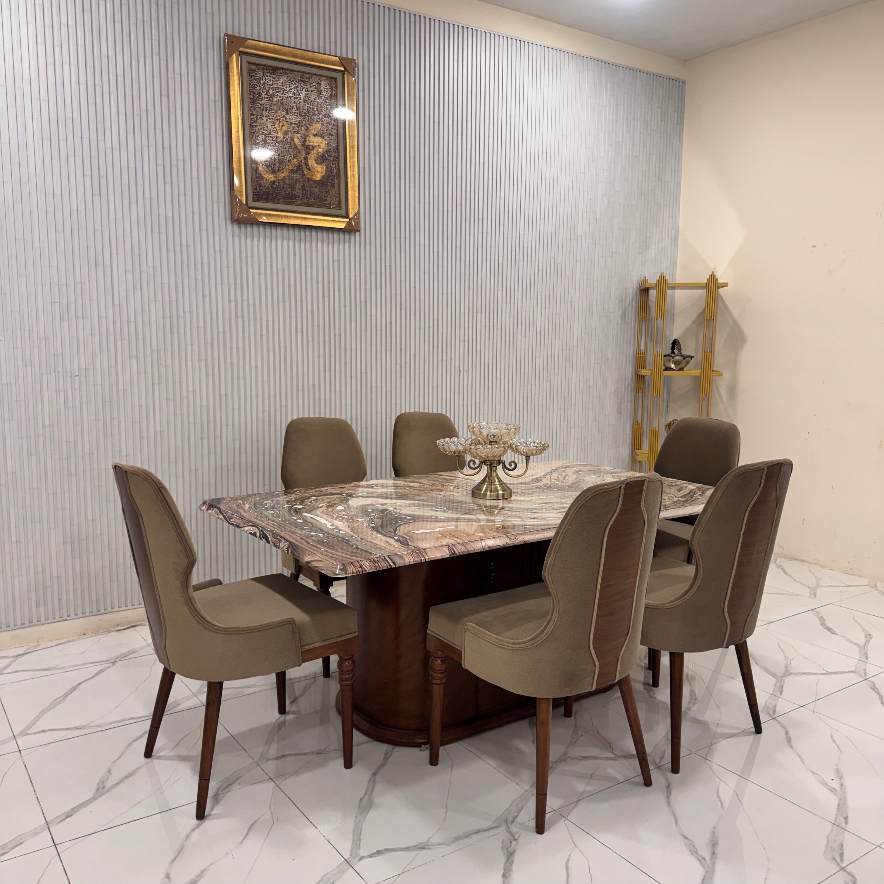 6 Chair Dining Table SD36