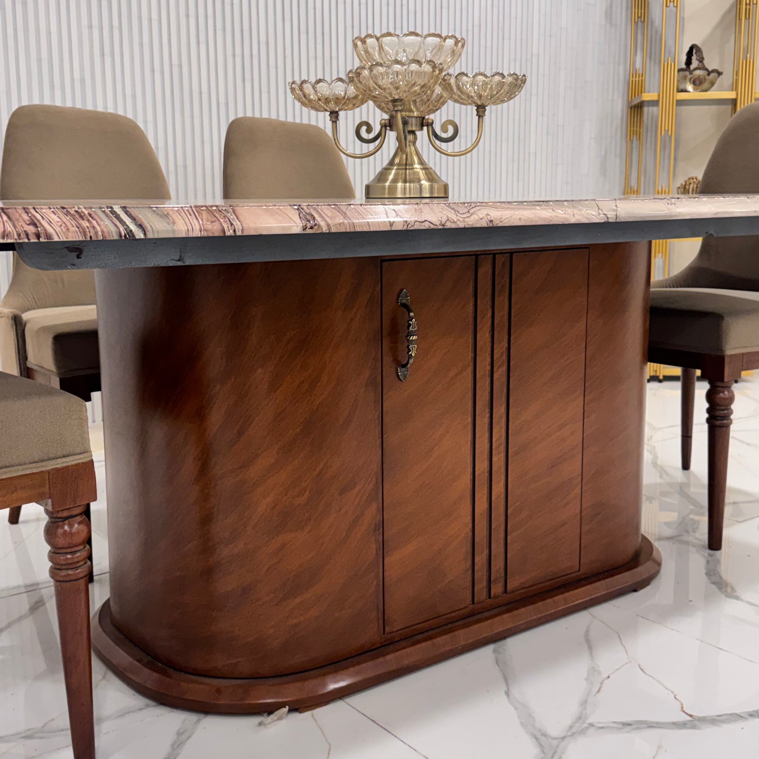 6 Chair Dining Table SD36