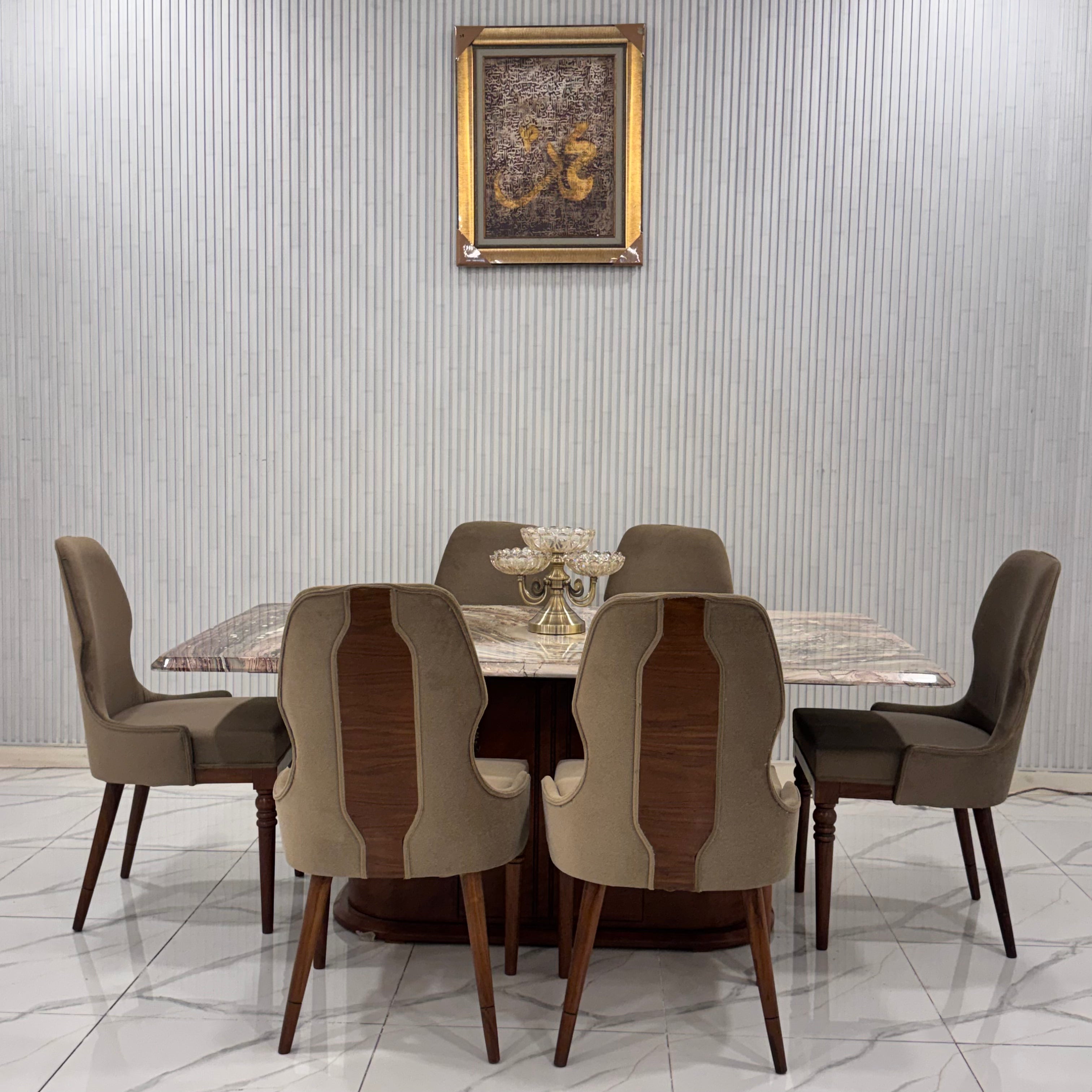 6 Chair Dining Table SD36