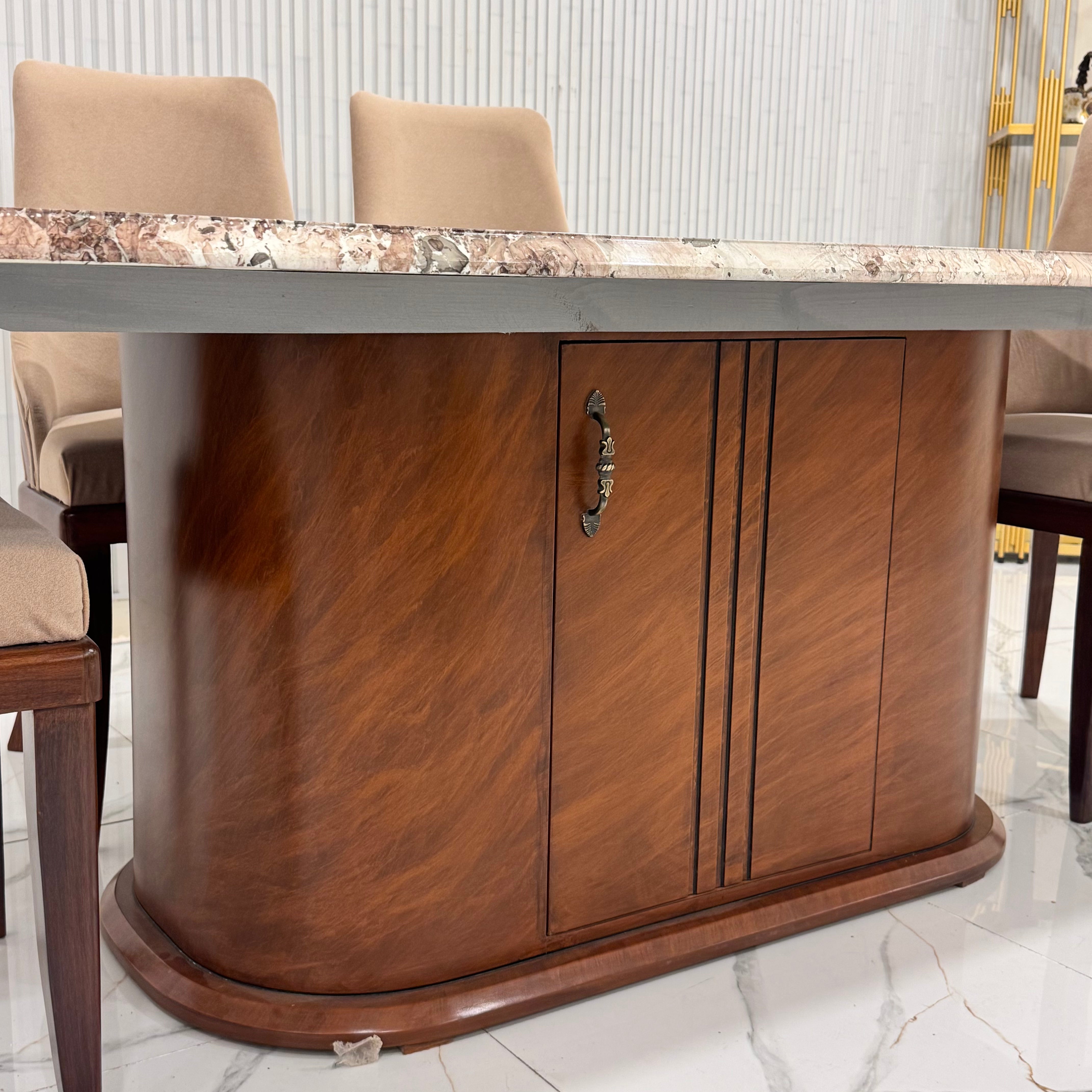 6 Chair Dining Table SD36