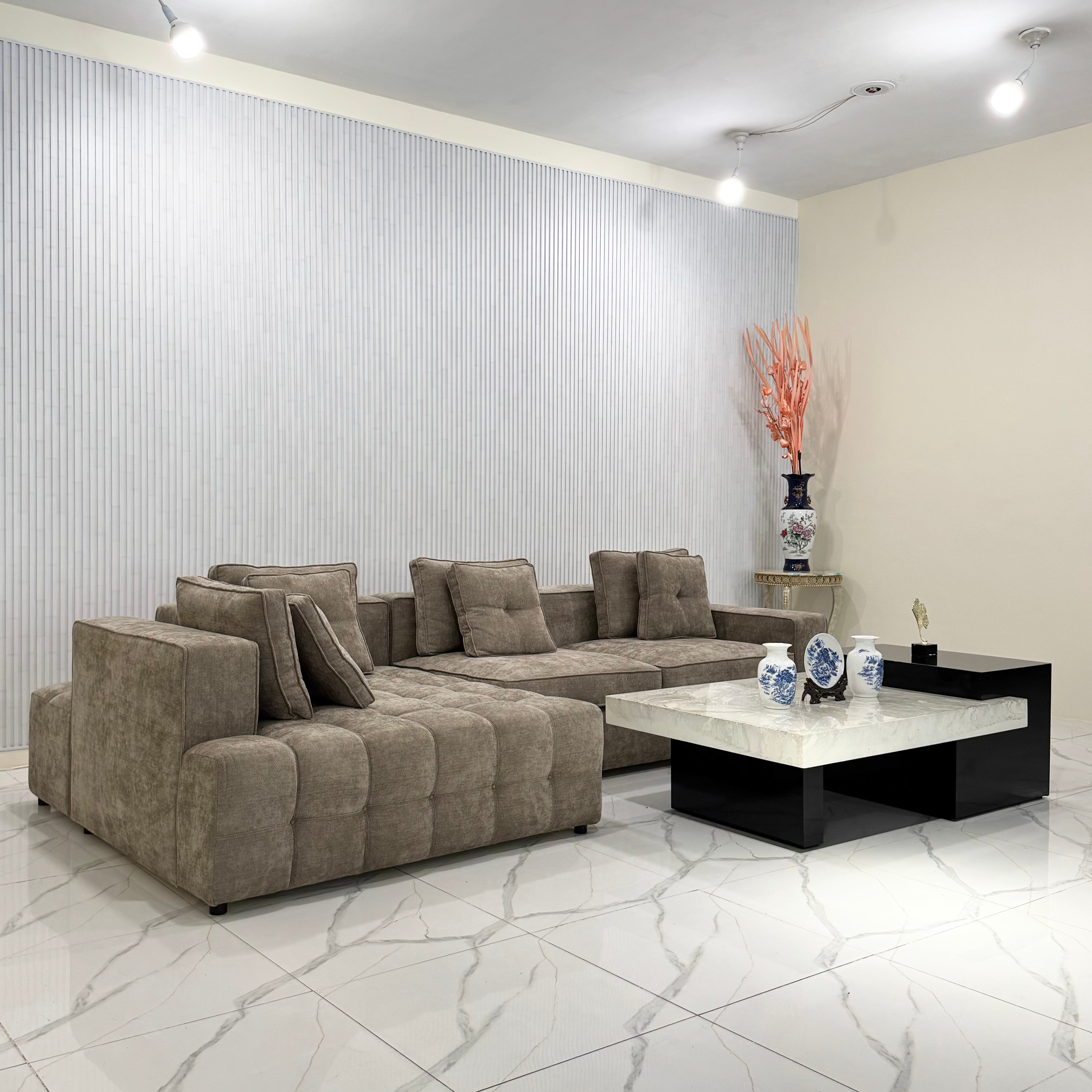 7 seater Lshaped sofa👉LS39