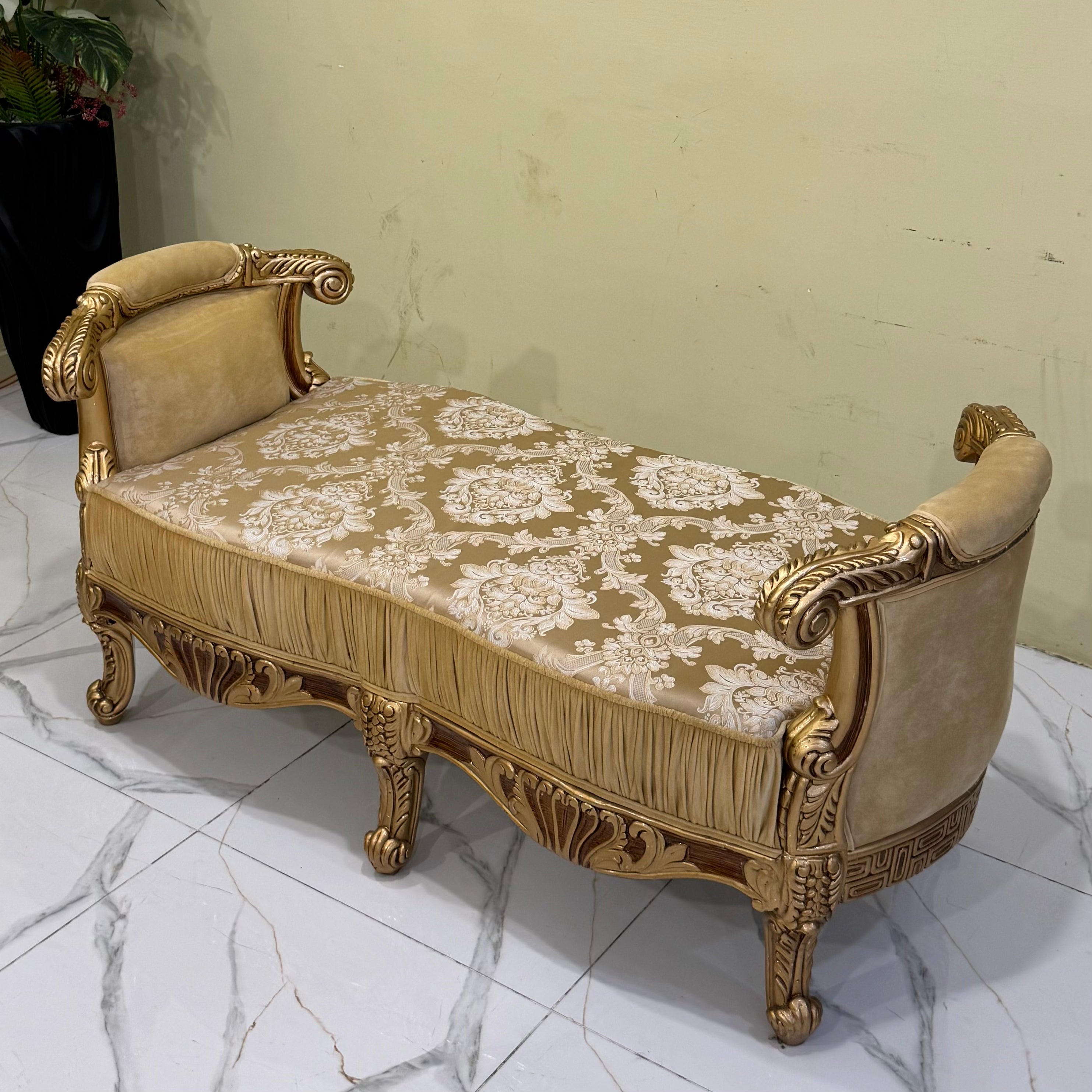 Sofa Set with Setti and Table # S54