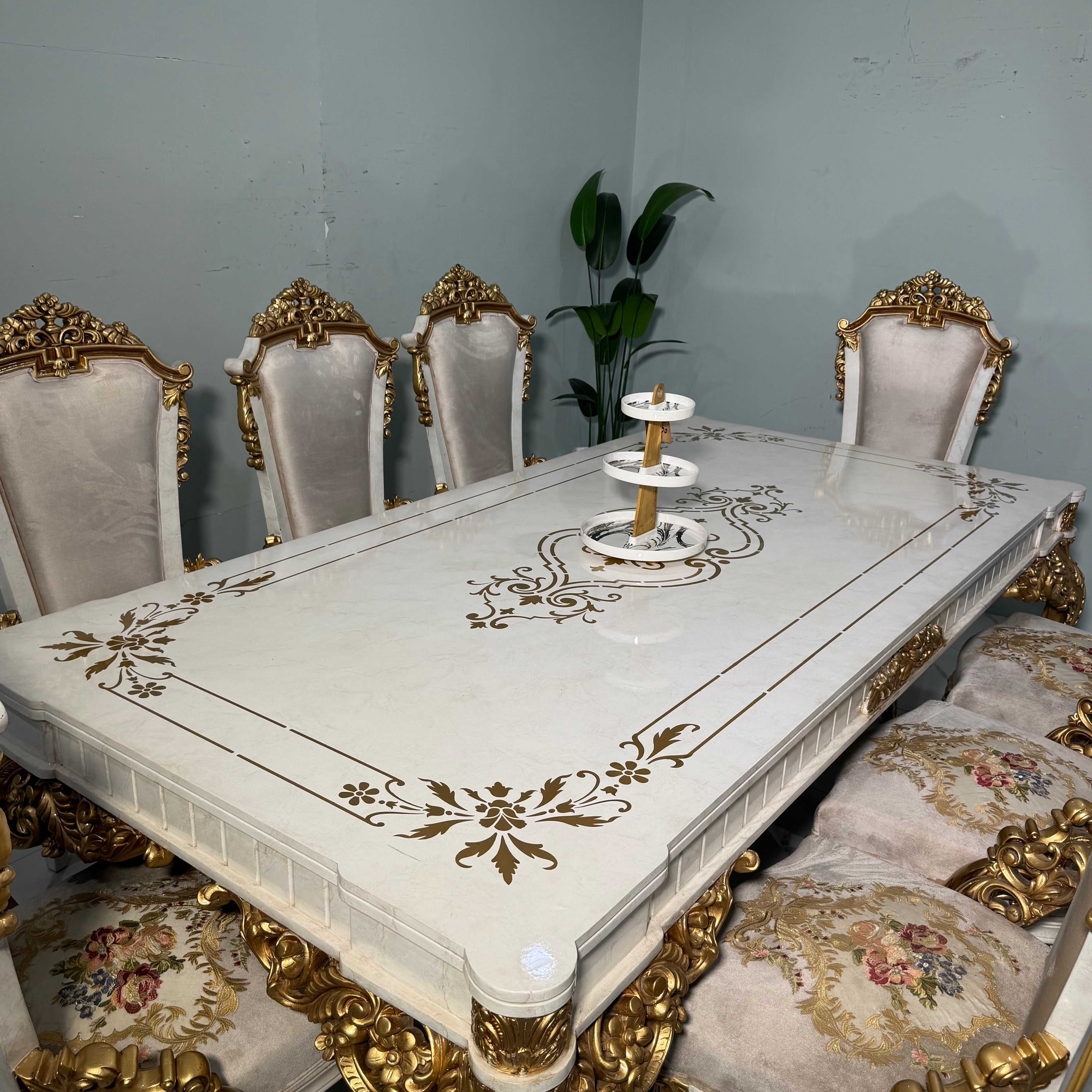 8 Chair Dining Table # SD29