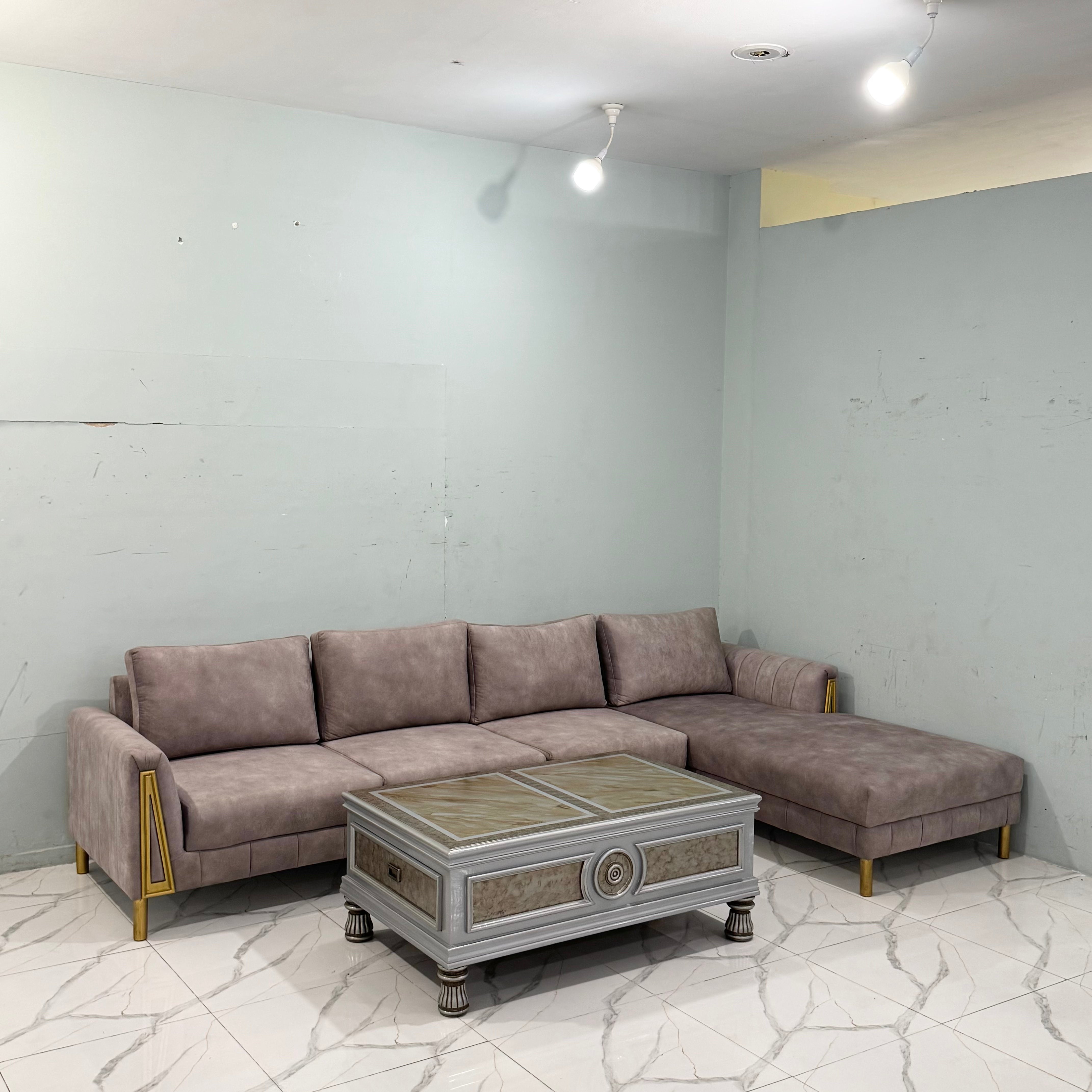 7 seater L-shape sofa