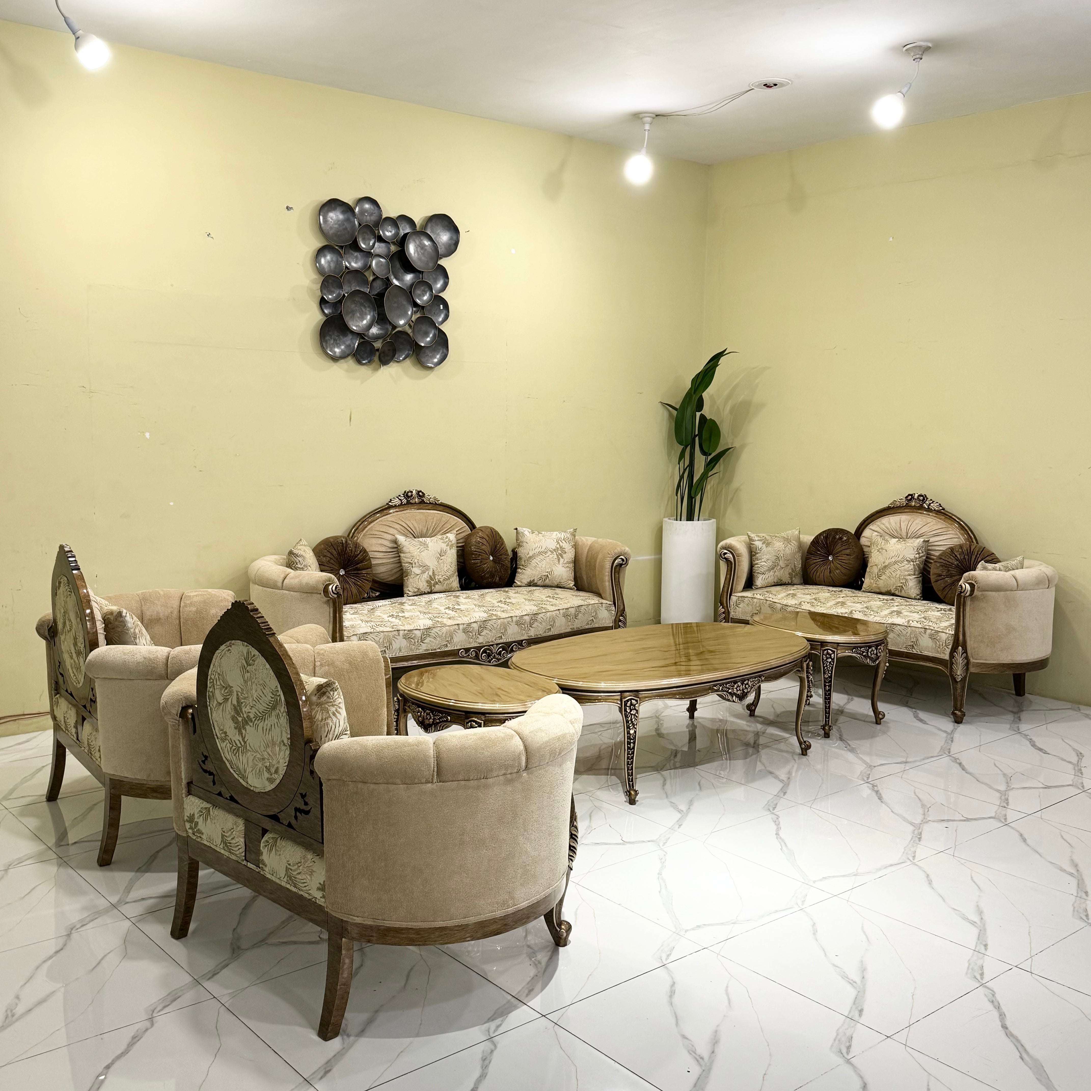 Luxury 7-Seater Sectional Sofa Set # S76