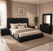 Cloud-Tufted boucle Bed Suite