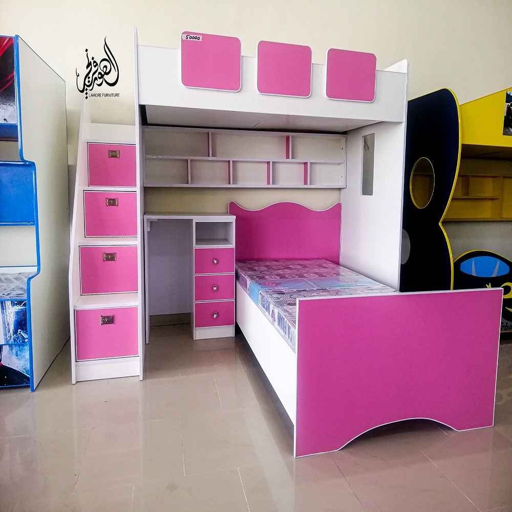 Kids Bunker Bed Plus Study Table