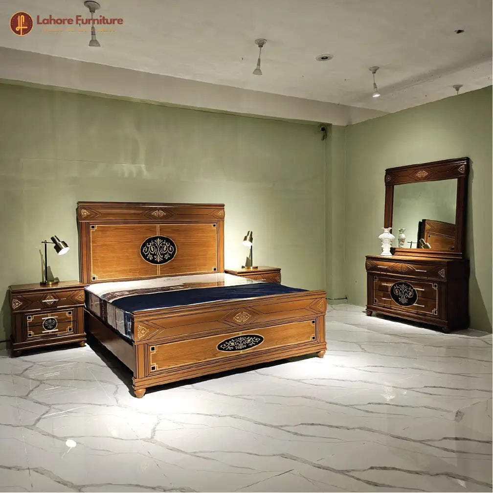 Maple Symphony Polished Bed # AS12